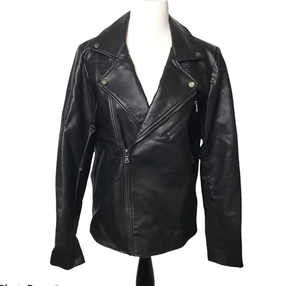 JUGHEAD RIVERDALE SOUTHSIDE SERPENTS MEN WOMEN BIKER Faux Leather Medium - Picture 2 of 14